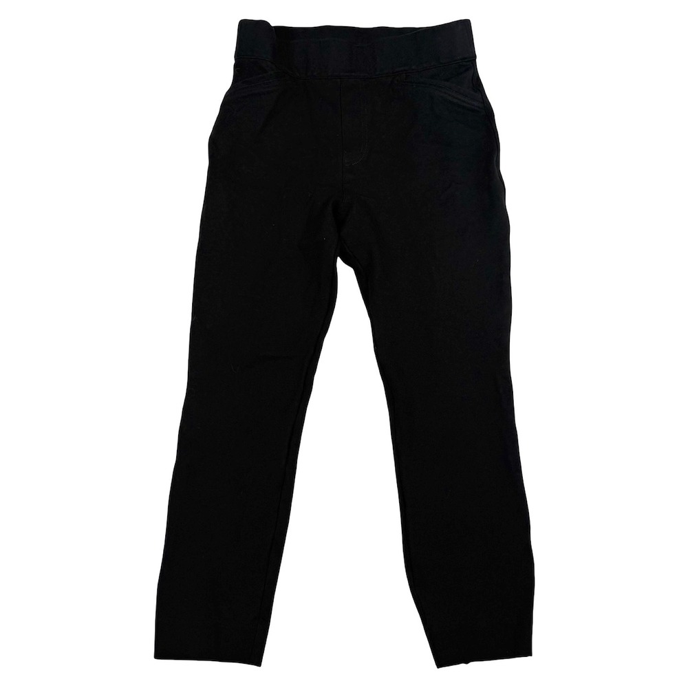 Spanx The Perfect‎ Pant Womens Size Medium Petite Black Slim Straight 20251Q